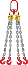 Строп цепной 2,36т-7м